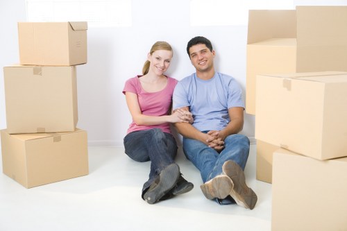 Bulky item collection and loading near Wapping riverside homes