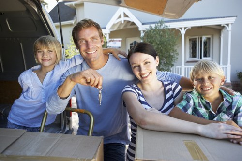Packing and furniture protection for a Wapping home relocation