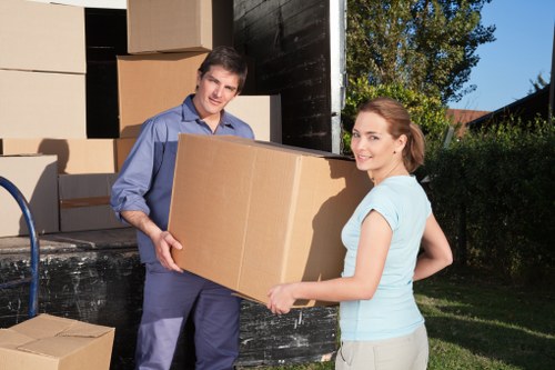 Packing and furniture protection for a Wapping house move